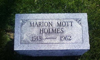 Marion (Mott) Holmes